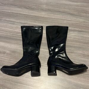 Girls Zip Up Boots